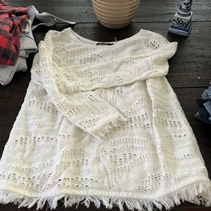 White Nic+Zoe blouse